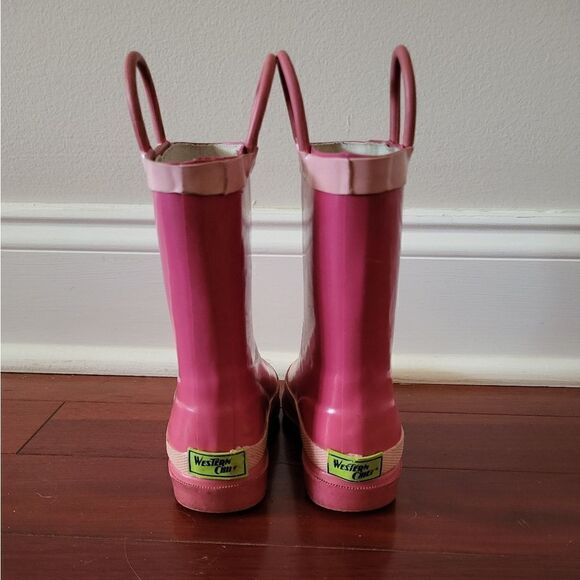 Western Chief hot pink toddler girl rain boots - Picture 4 of 8